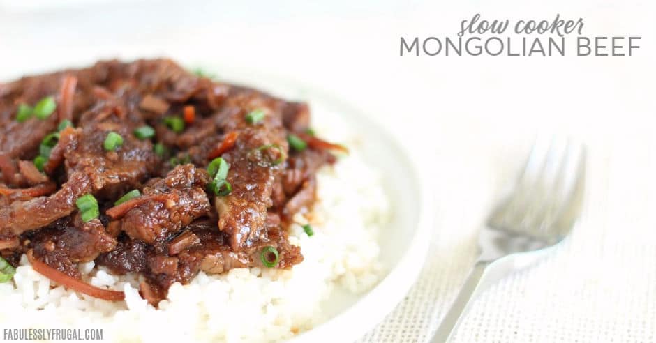 Easy Slow Cooker Mongolian Beef: Better Than Takeout